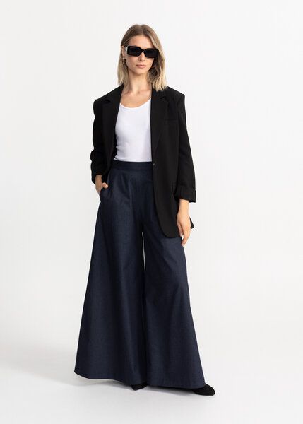 De IONESCU Die Damenhose „Palazzo“ aus Bio-Baumwolle von De IONESCU