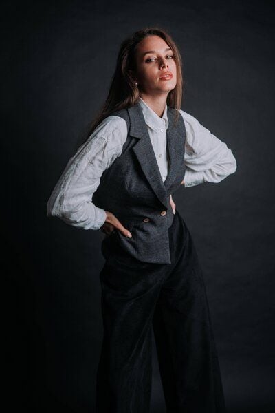 De IONESCU Die Wollweste „Crisana” von De IONESCU