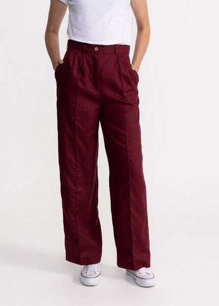 De IONESCU Die elegante Hose „Figa“ aus 100 % Leinen, gerades Bein von De IONESCU