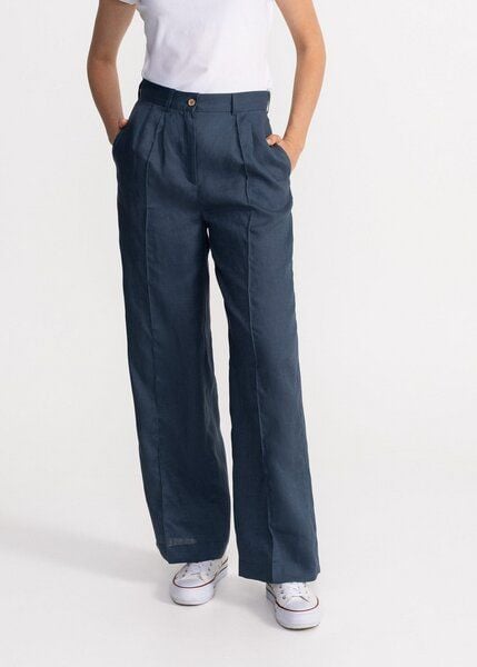 De IONESCU Die elegante Hose „Figa“ aus 100 % Leinen, gerades Bein von De IONESCU