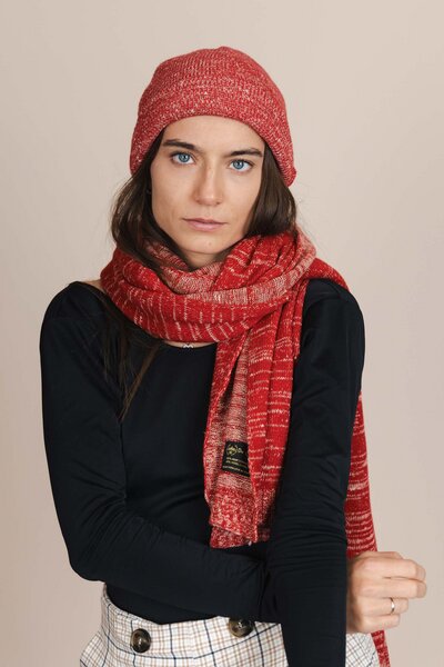 De IONESCU Winter Schal aus Hanf und Wolle - Unisex von De IONESCU