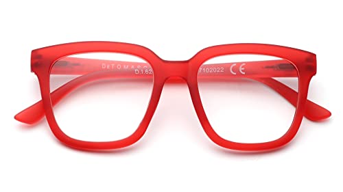 De Tomaso Damen 526 Lesebrille, rot, M von De Tomaso