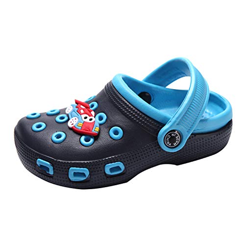 De feuilles Kinder Clog Pantoletten Crocband Schuhe Sandale Badeschuhe rutschfeste Latschen Slippers mit Cartoon Raupe Sommer Strandschuhe Schmetterling Clogs Pantoletten von De feuilles