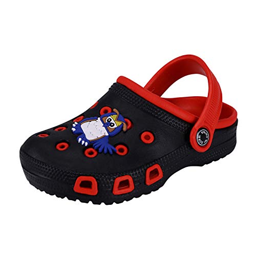 De feuilles Kinder Clog Pantoletten Crocband Schuhe Sandale Badeschuhe rutschfeste Latschen Slippers mit Cartoon Raupe Sommer Strandschuhe Schmetterling Clogs Pantoletten von De feuilles
