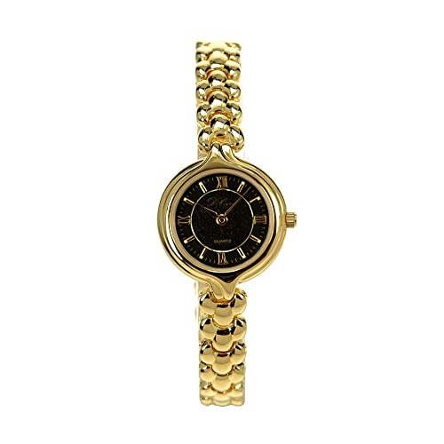 DeCave 006314108 - Damen Schmuckbanduhr - Messing Gold platiert 23 mm - Miyota 1L22 - Gesamtlänge ca. 18 cm DeCave 006314108 - Damen Schmuckbanduhr - Messing Gold platiert 23 mm - Miyota 1L22 - Gesamtlänge ca. 18 cm von DeCave