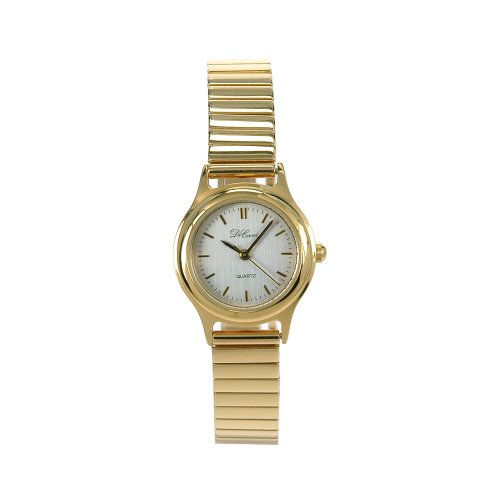 DeCave 010193146 - Damenarmbanduhr Gold beschichtet 25 mm - Metallband - Miyota 7T35-3 ATM DeCave 010193146 - Damenarmbanduhr Gold beschichtet 25 mm - Metallband - Miyota 7T35-3 ATM von DeCave