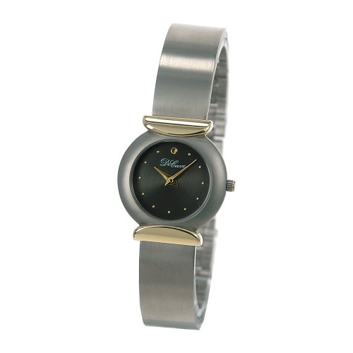 DeCave 102516211 - Damenarmbanduhr bicolor - Titan, Titanspange - Miyota 1L22-3 ATM von DeCave