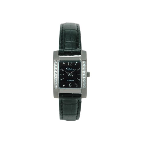 DeCave 101076021 Titan Damenarmbanduhr - Swarowski besetzt - 30x20 mm - Lederband - Miyota 1L22-3 ATM DeCave 101076021 Titan Damenarmbanduhr - Swarowski besetzt - 30x20 mm - Lederband - Miyota 1L22-3 ATM von DeCave
