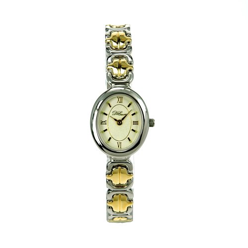 DeCave Damen Uhr analog Quarz mit Schmuck Armband 006234205 von DeCave
