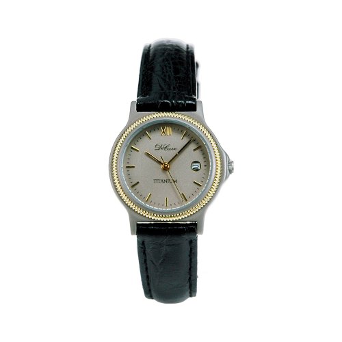 DeCave Damenarmbanduhr 008026201 - Titan, Lederband - Miyota 1L12-5 ATM DeCave Damenarmbanduhr 008026201 - Titan, Lederband - Miyota 1L12-5 ATM von DeCave