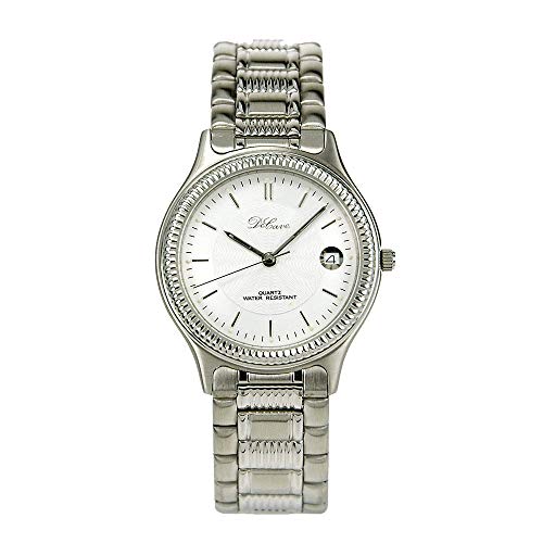 DeCave Unisex Uhr Analog Quarz mit Edelstahl Armband 007135002 von DeCave