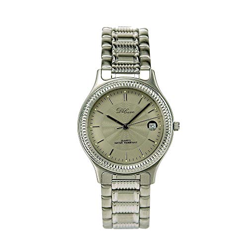 DeCave 007135007 - Unisex Armbanduhr - Edelstahl- Durchmesser 34 mm - Edelstahlband - Miyota 1M12-3 ATM von DeCave