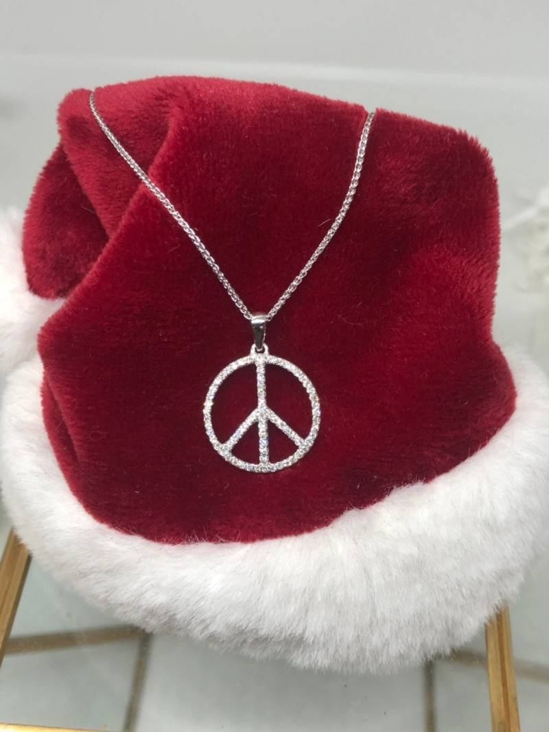 Diamanten Peace Anhänger von DeChlen