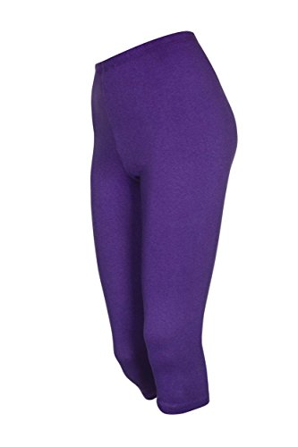 DeDavide 3/4 Laufhose, Violett, L von DeDavide