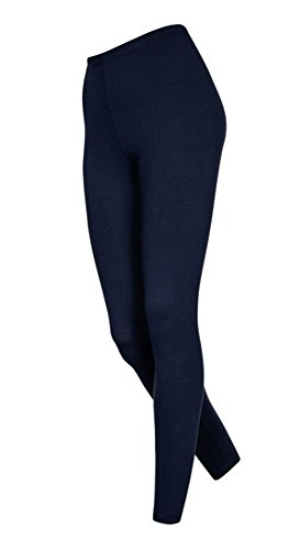 DeDavide Damen 7/8 Leggings, Dunkelblau, L von DeDavide