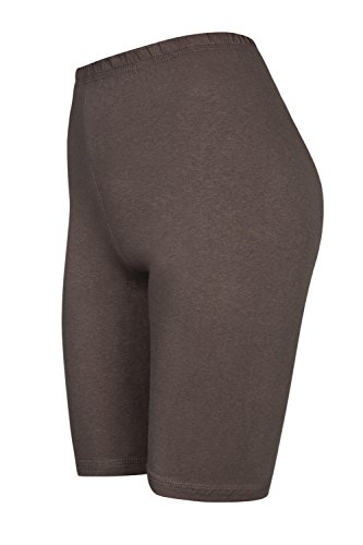 DeDavide Damen Radlerhose, Beige, XXXL von DeDavide