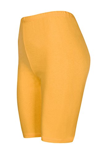 DeDavide Kinder Radlerhose, Gelb, 128 von DeDavide