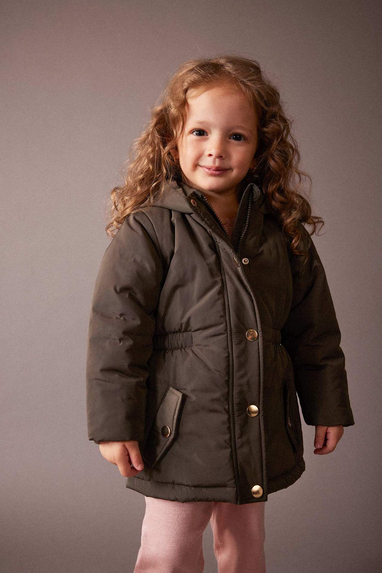 Baby Mädchen Regular Fit wasserdichte Jacke von DeFacto