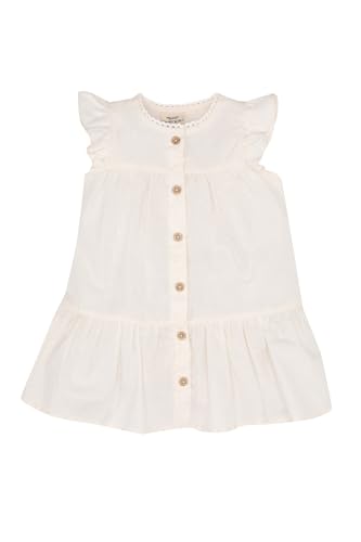 DeFacto Baby - Mädchen C2192a5 Dress, Ecru, 9-12 Monate EU von DeFacto