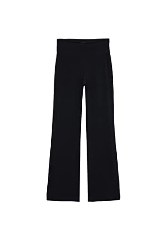 DeFacto Damen A0565AX Casual Pants, Black, L von DeFacto