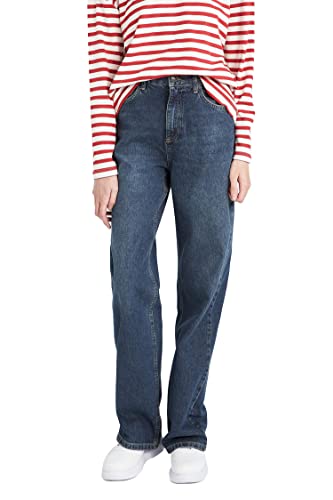 DeFacto Damen A0685AX Jeans, D.Blue, 38 von DeFacto