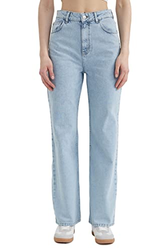 DeFacto Damen A0687AX Jeans, LT.Blue, 44 DeFacto Damen A0687AX Jeans, LT.Blue, 44 von DeFacto