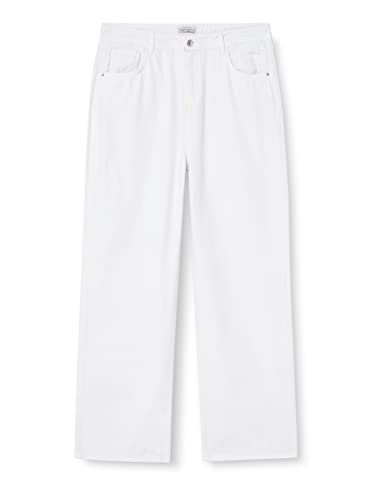 DeFacto Damen A3179AX Jeans, White (000), 38 von DeFacto