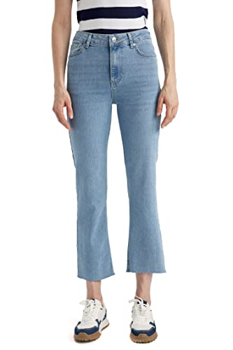 DeFacto Damen A3482AX Jeans, LT.Blue, 40 von DeFacto