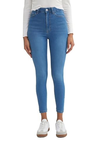 DeFacto Damen Jean - Stilvolle Hosen modische Jeggings und Bequeme Jeanshose für Frauen Jeans und Hose für Damen DeFacto Damen Jean - Stilvolle Hosen modische Jeggings und Bequeme Jeanshose für Frauen Jeans und Hose für Damen von DeFacto