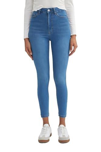 DeFacto Damen Jean - Stilvolle Hosen modische Jeggings und Bequeme Jeanshose für Frauen Jeans und Hose für Damen von DeFacto