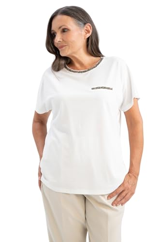 DeFacto Damen K7701az T-Shirt, Ecru, S EU von DeFacto