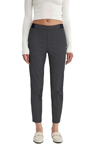 DeFacto Damen Lose Gerade Geschnitten Palazzo Hose Hohe Taille Hose mit Taschen Valentina-Cigarette von DeFacto