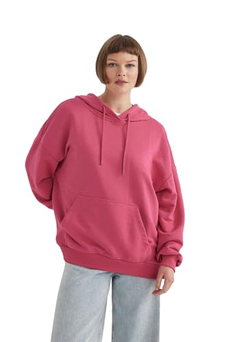 DeFacto Damen Pullover - Modischer Hoodie Sweatshirt und Kapuzenpullover für Damen - Auswahl an Hoodies von DeFacto