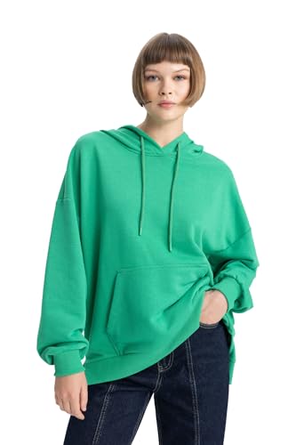 DeFacto Damen Pullover - Modischer Hoodie Sweatshirt und Kapuzenpullover für Damen - Auswahl an Hoodies von DeFacto