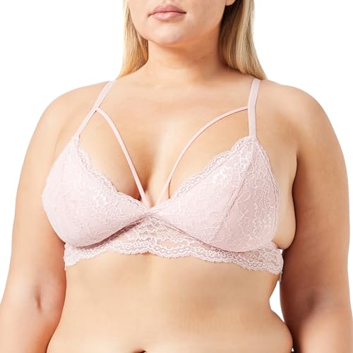 DeFacto Damen Sport-BHS Bequeme Sportbhs für Damen mit Push-up Effekt, Push-up BH ohne Bügel, Sport Bustier Damen - Stilvoll und Unterstützend Triangle von DeFacto