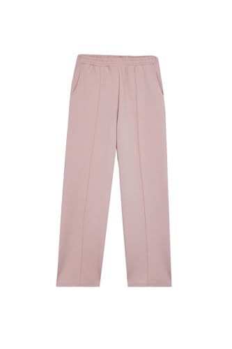 DeFacto Damen Standard Fit Wide Leg Skuba Diver Stoff -Trainingsanzug Standart Fit von DeFacto