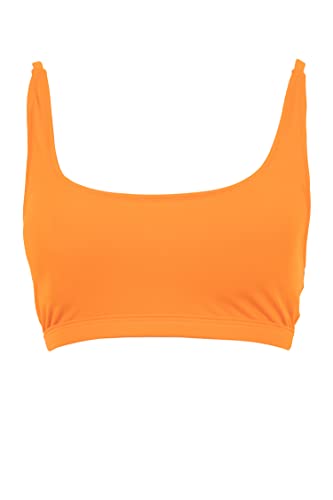 DeFacto Damen T5226AZ Bikini Top, ORANGE, S von DeFacto