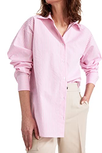 DeFacto Damen W7702AZ Tunic Shirt, PINK, M von DeFacto