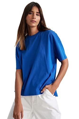DeFacto Damen W9570az T-Shirt, Blau, S EU von DeFacto