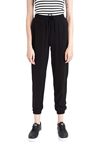 DeFacto Damen X0140AZ Sweatpants, Black, 38 von DeFacto