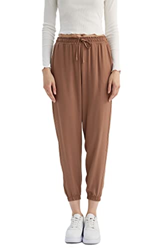 DeFacto Damen X0140az Sweatpants, Lt.Brown, 44 EU von DeFacto