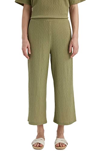 DeFacto Damen X7047az Pants, Khaki, XL EU von DeFacto