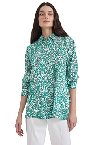 DeFacto Damen Z6188AZ Tunic Shirt, LT.Green, XL von DeFacto