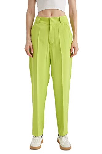 DeFacto Damen Z8401AZ Casual Pants, Bright LT.Green, 38 von DeFacto