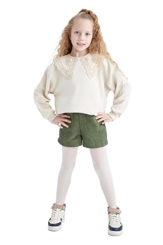 DeFacto Gewebte Short for Mädchen D.Green,13/14 Y von DeFacto