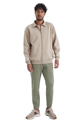 DeFacto Herren Jogginghose - Lange Sporthose für Herren - Bequeme Freizeithose für vielseitigen Einsatz - Stylische Jogginghose für Herren mit hohem Standart Fit von DeFacto
