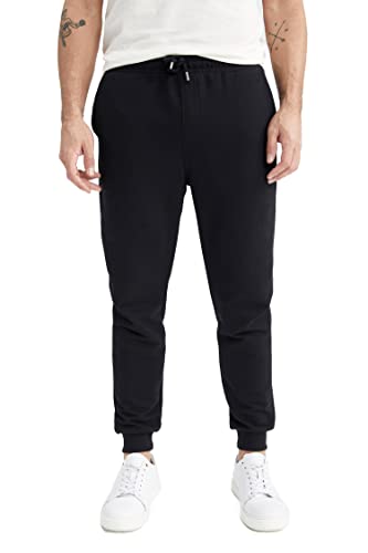 DeFacto Herren N0110az Sweatpants, Schwarz, XXL EU von DeFacto