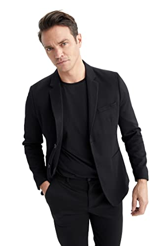 DeFacto Herren N0503az Blazer, Schwarz, 48 EU DeFacto Herren N0503az Blazer, Schwarz, 48 EU von DeFacto