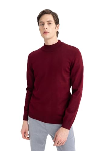 DeFacto Herren Pullover - Stilvolle an Rollkragenpullover - Strickjacken & Strickpullover für Herren - Pullover und Strickjacken für jeden von DeFacto