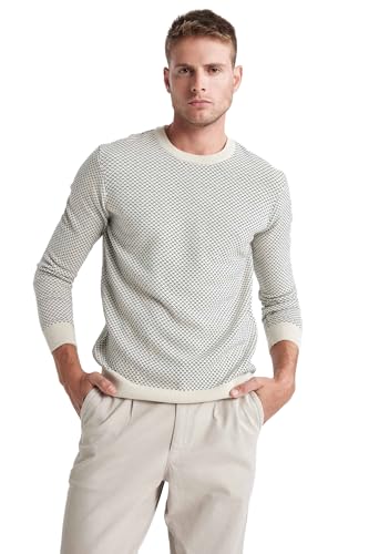 DeFacto Herren Pullover & Strickjacken - Vielseitige Pullover für Herren Standart Fit Crew Neck von DeFacto